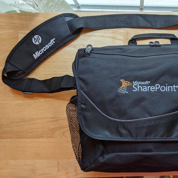 Canvas Messenger Style Laptop Bag - Picture 16 of 16